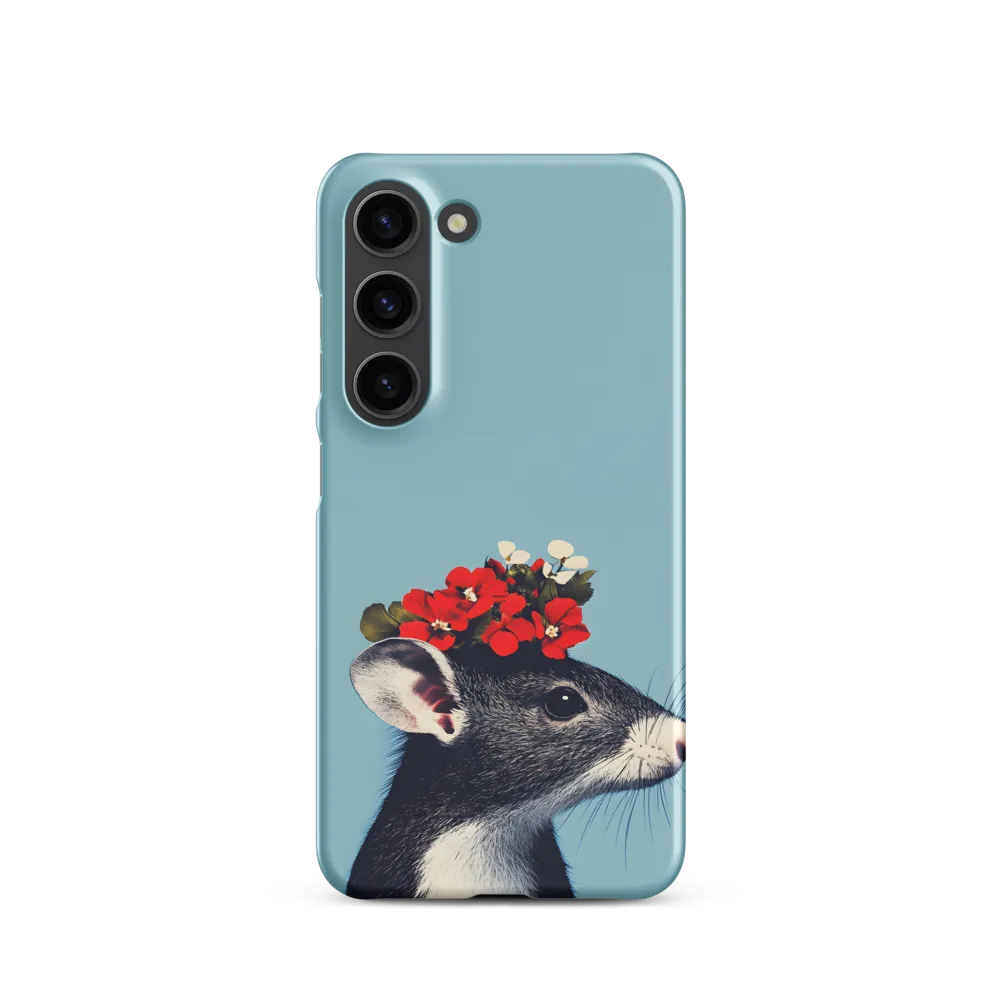 Whimsical Flora: A Mouse's Floral Crown