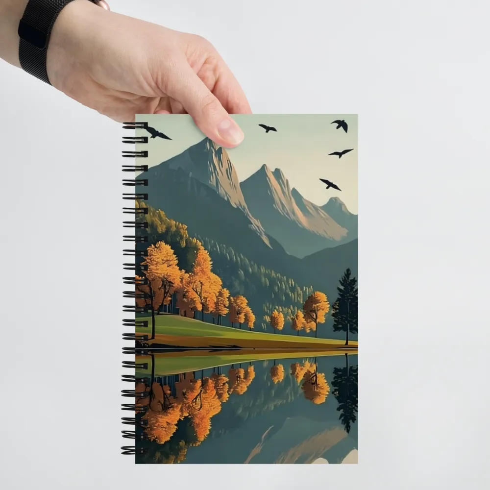 Reflections of Autumn | Spiral Notebook