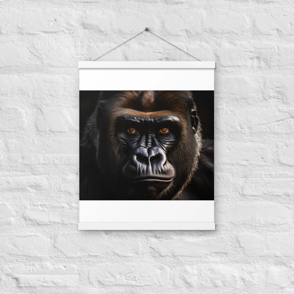 Majestic Gaze | Poster With White Wood Hanger | 16″×20″