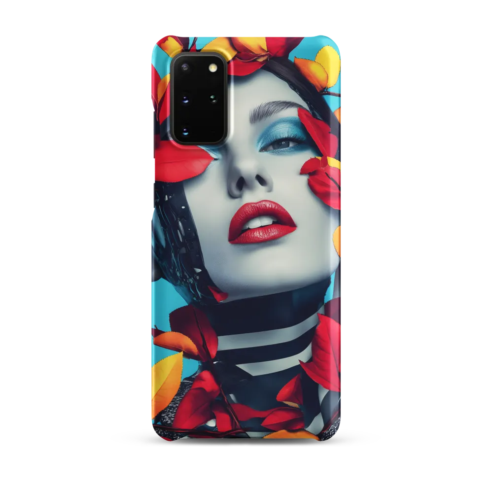 Futuristic Fusion: Nature Meets Technology | Phone Case |  S20 Plus | Snap Case | Matte