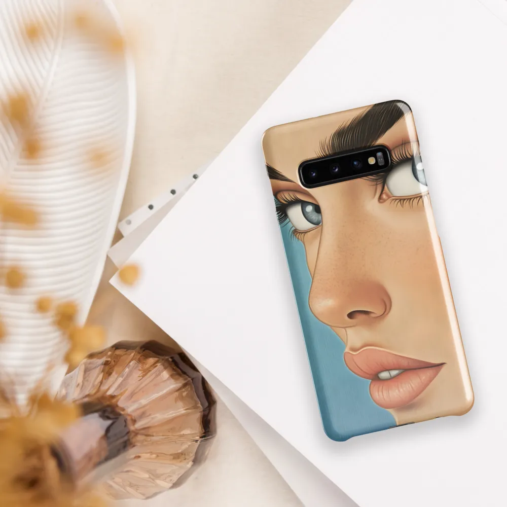 Gaze of Serenity | Phone Case |  S10 Plus | Snap Case | Glossy