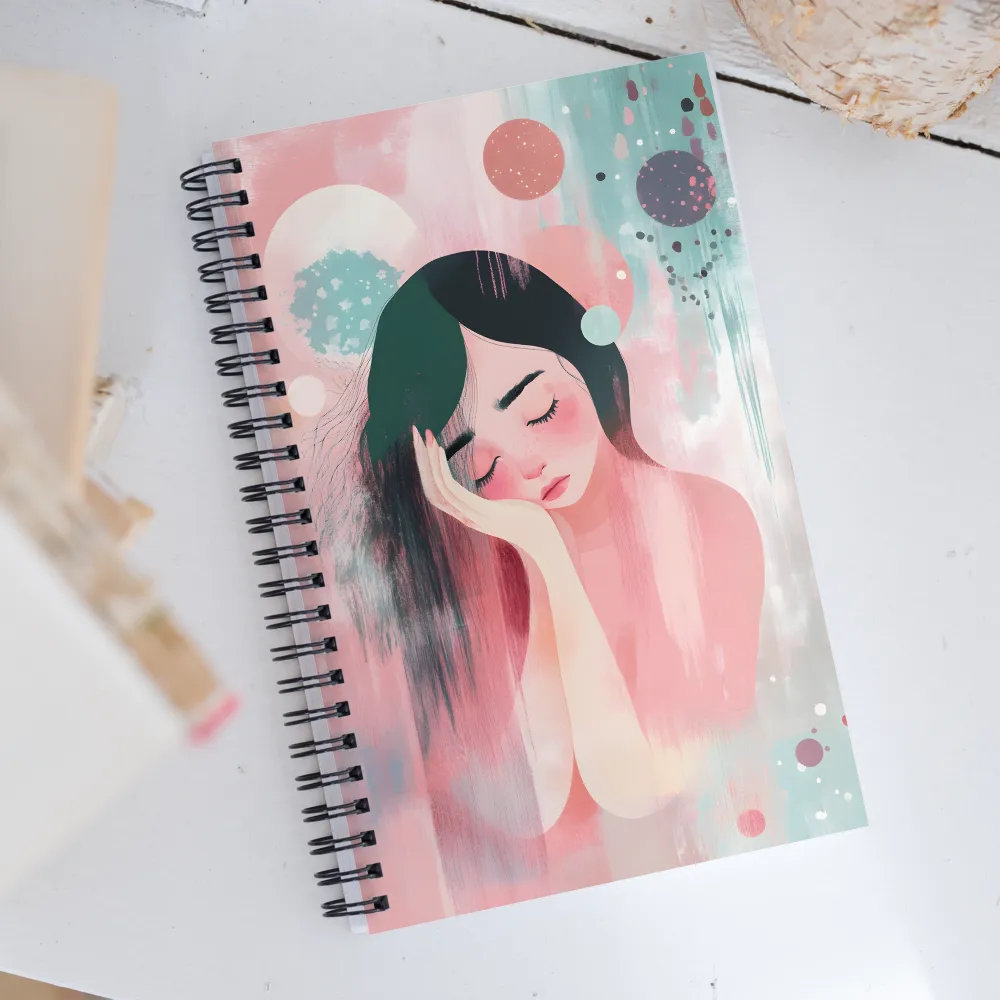 Whispers of Melancholy | Spiral Notebook