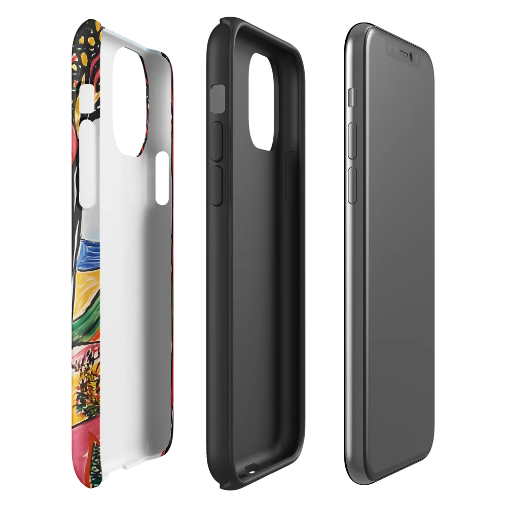 Vibrant Nature's Embrace | Phone Case |  11 Pro | Tough Case | Glossy