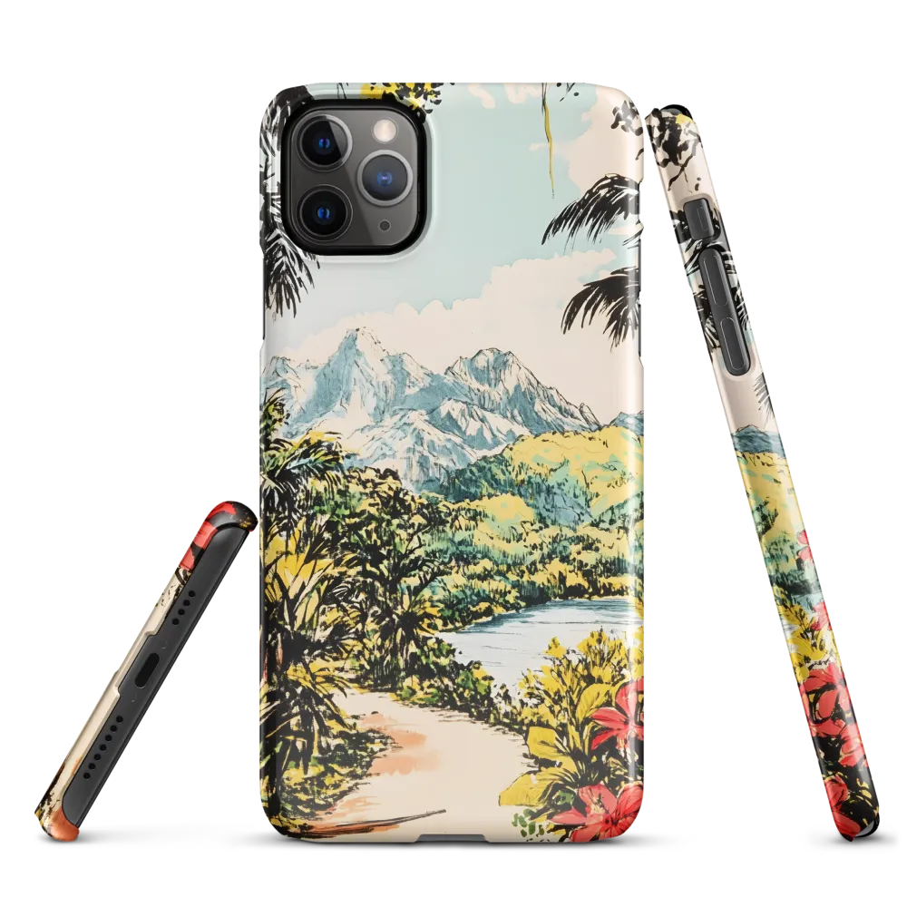 Tropical Serenity | Phone Case |  11 Pro Max | Snap Case | Glossy