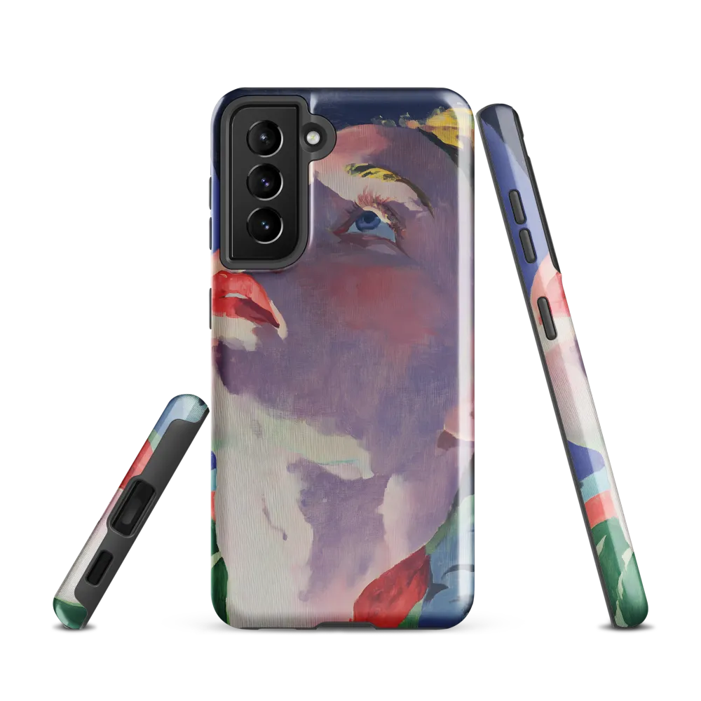 Gaze of Contemplation | Phone Case |  S21 | Tough Case | Glossy