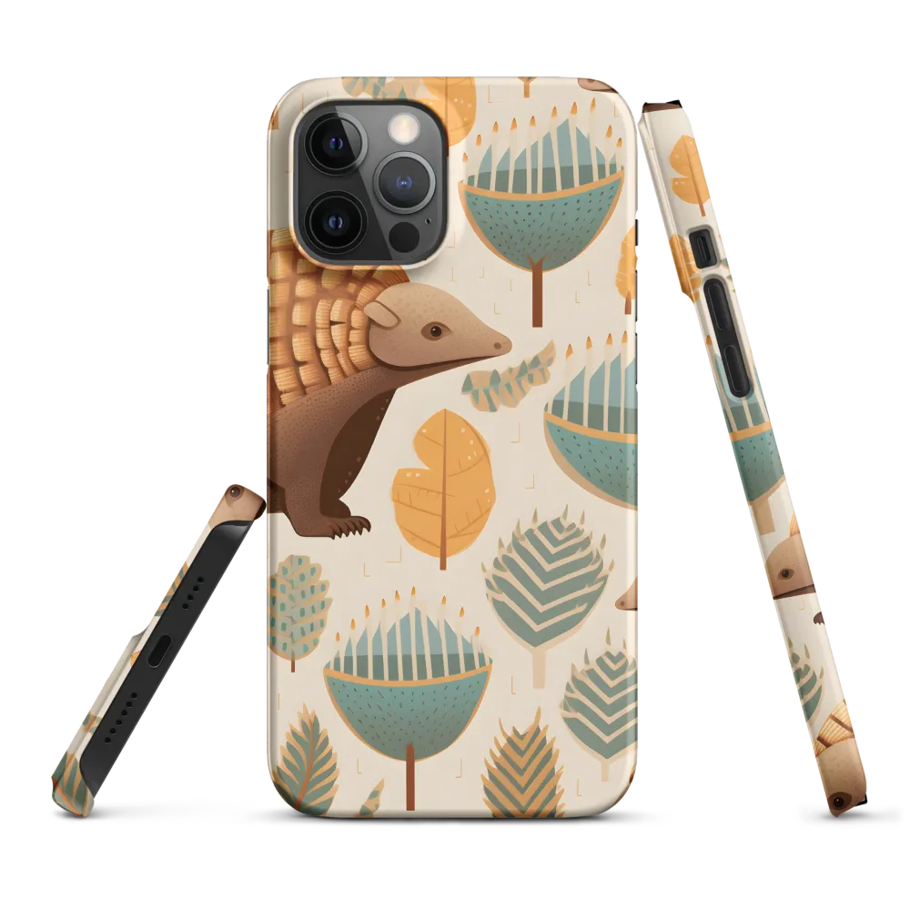 Pangolins in a Whimsical Habitat