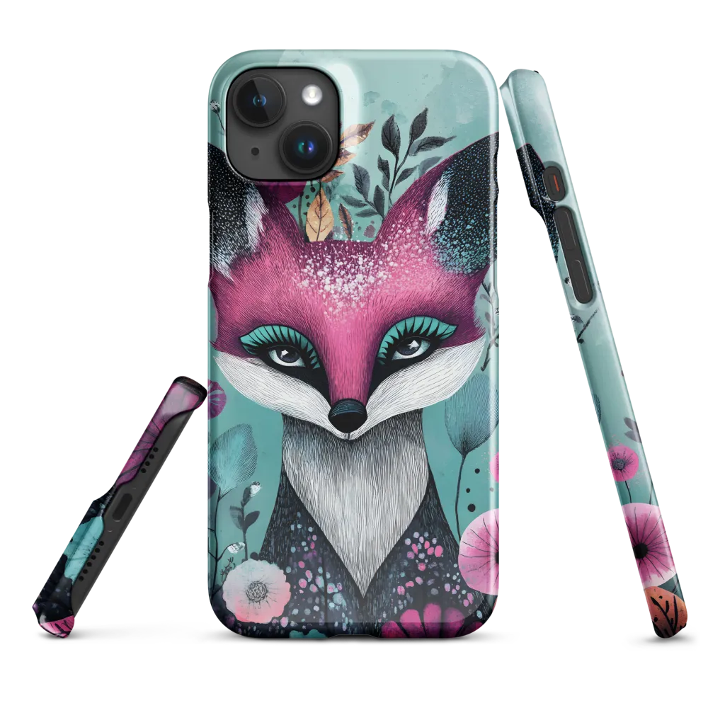 Whimsical Fox Among Blossoms