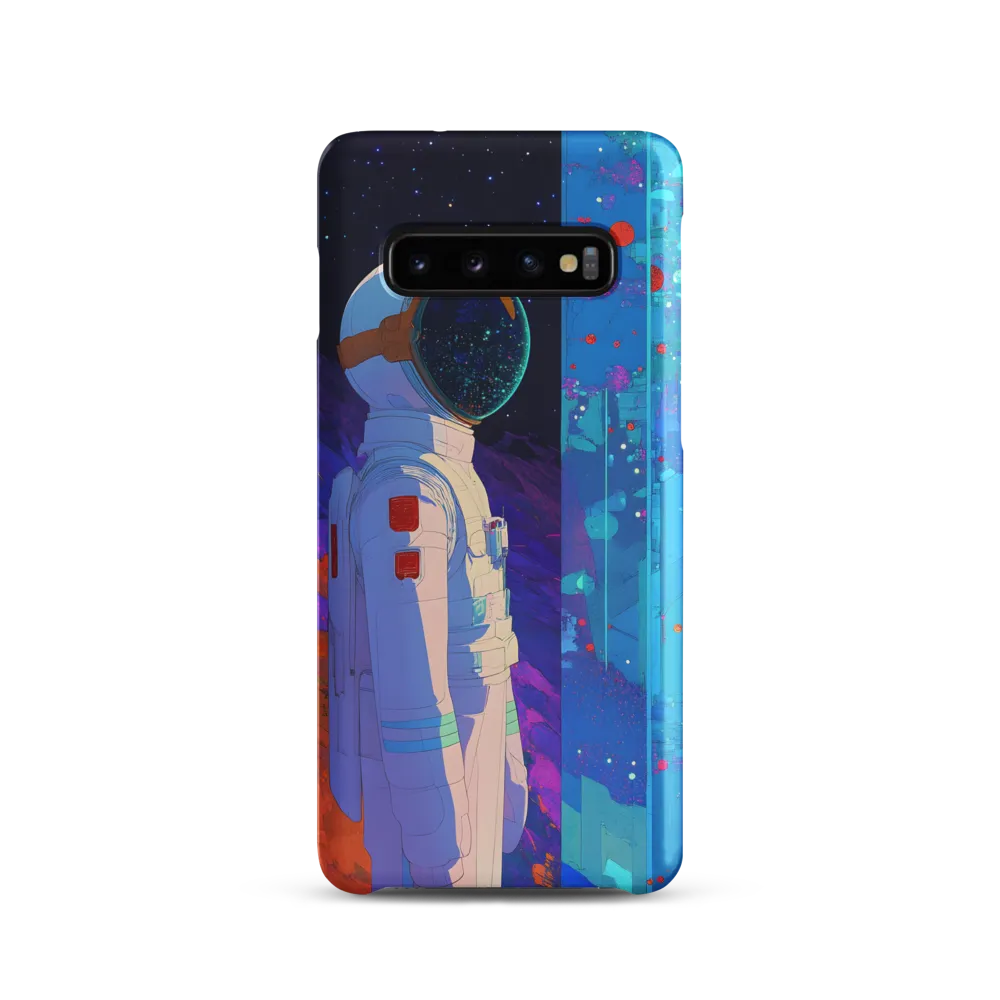 Cosmic Exploration: The Astronaut's Journey | Phone Case |  S10 | Snap Case | Matte