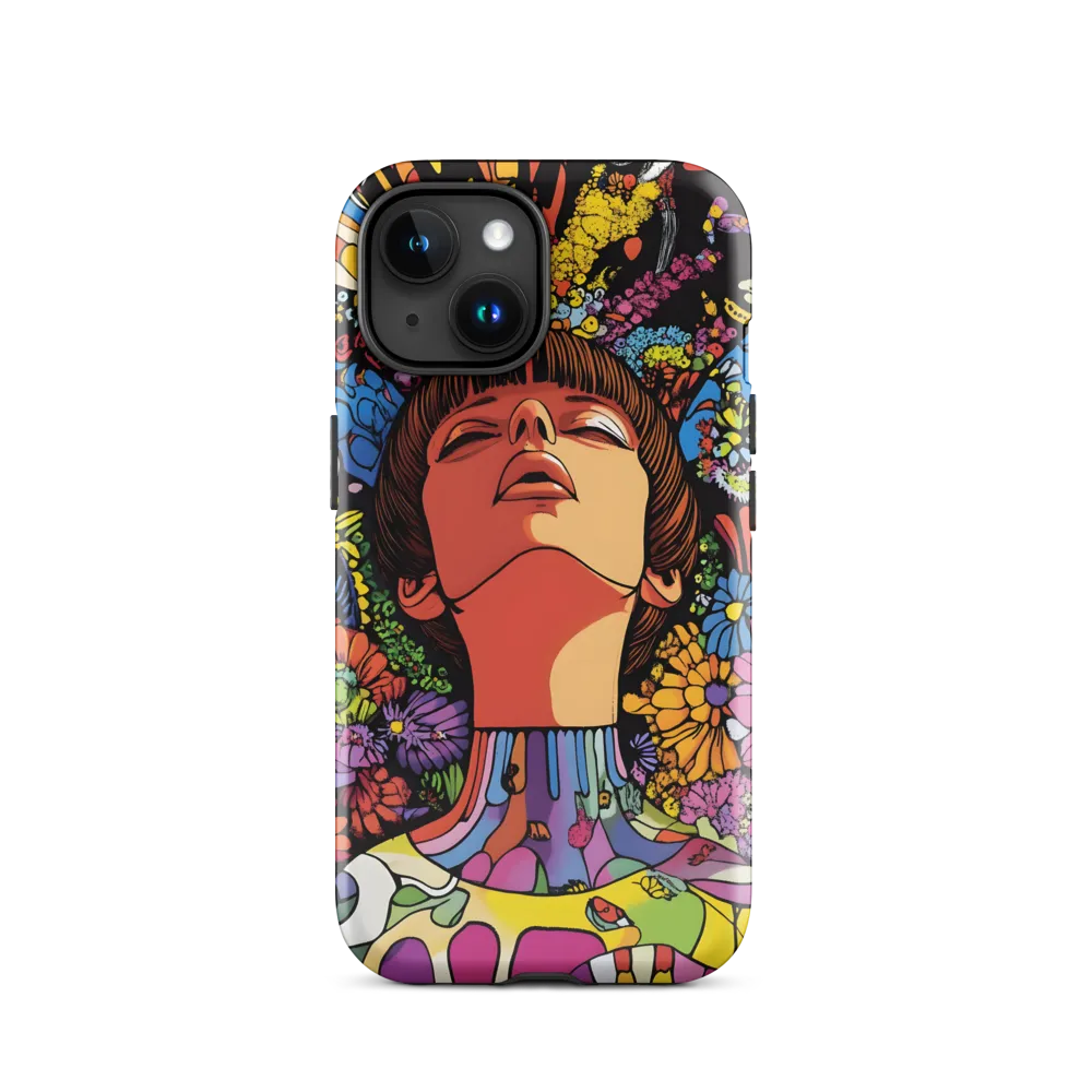 Vibrant Ecstasy: A Psychedelic Portrait