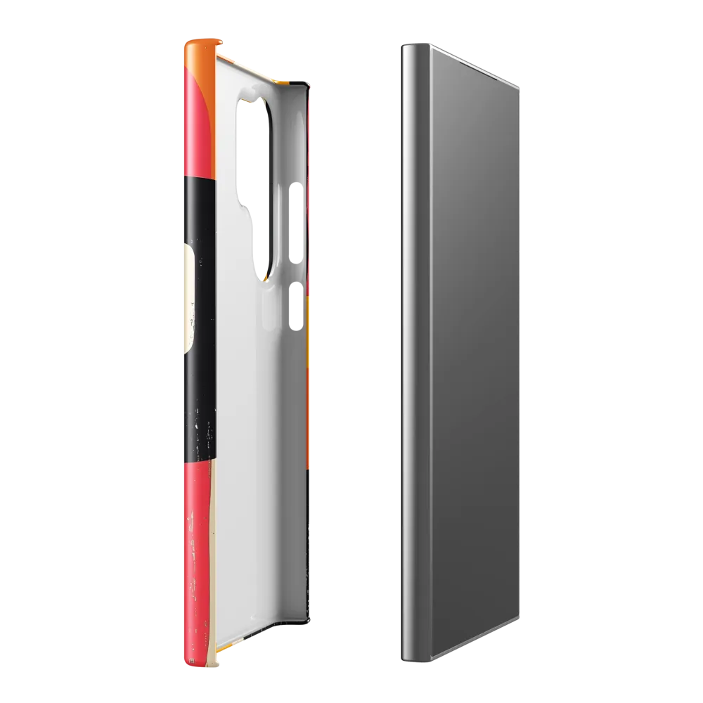 Colorful Curves: Numbers in Harmony | Phone Case |  S24 Ultra | Snap Case | Glossy