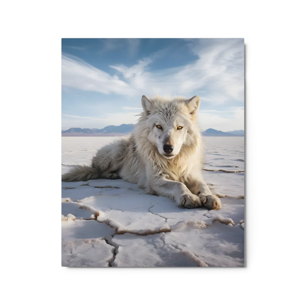 Guardian of the Salt Flats | Metal Print | 16″×20″