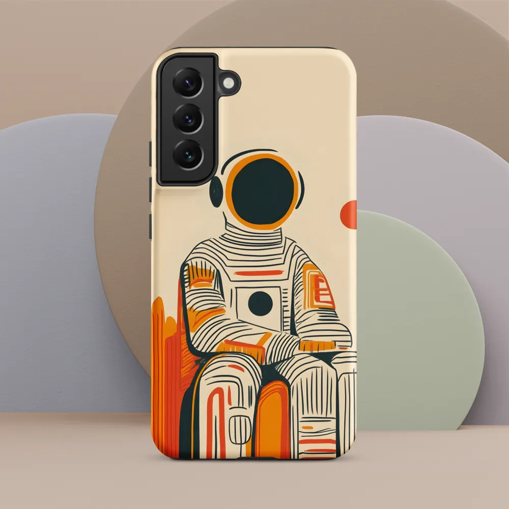 Contemplation of the Stars | Phone Case |  S22 Plus | Tough Case | Matte