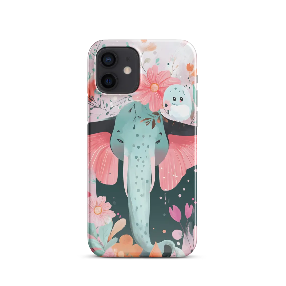 Whimsical Elephant in Bloom