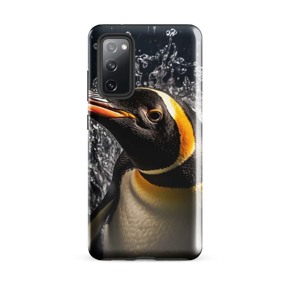 Emerging Majesty: The Penguin in Motion