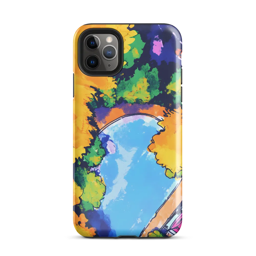 Vibrant Waterscape | Phone Case |  11 Pro Max | Tough Case | Glossy