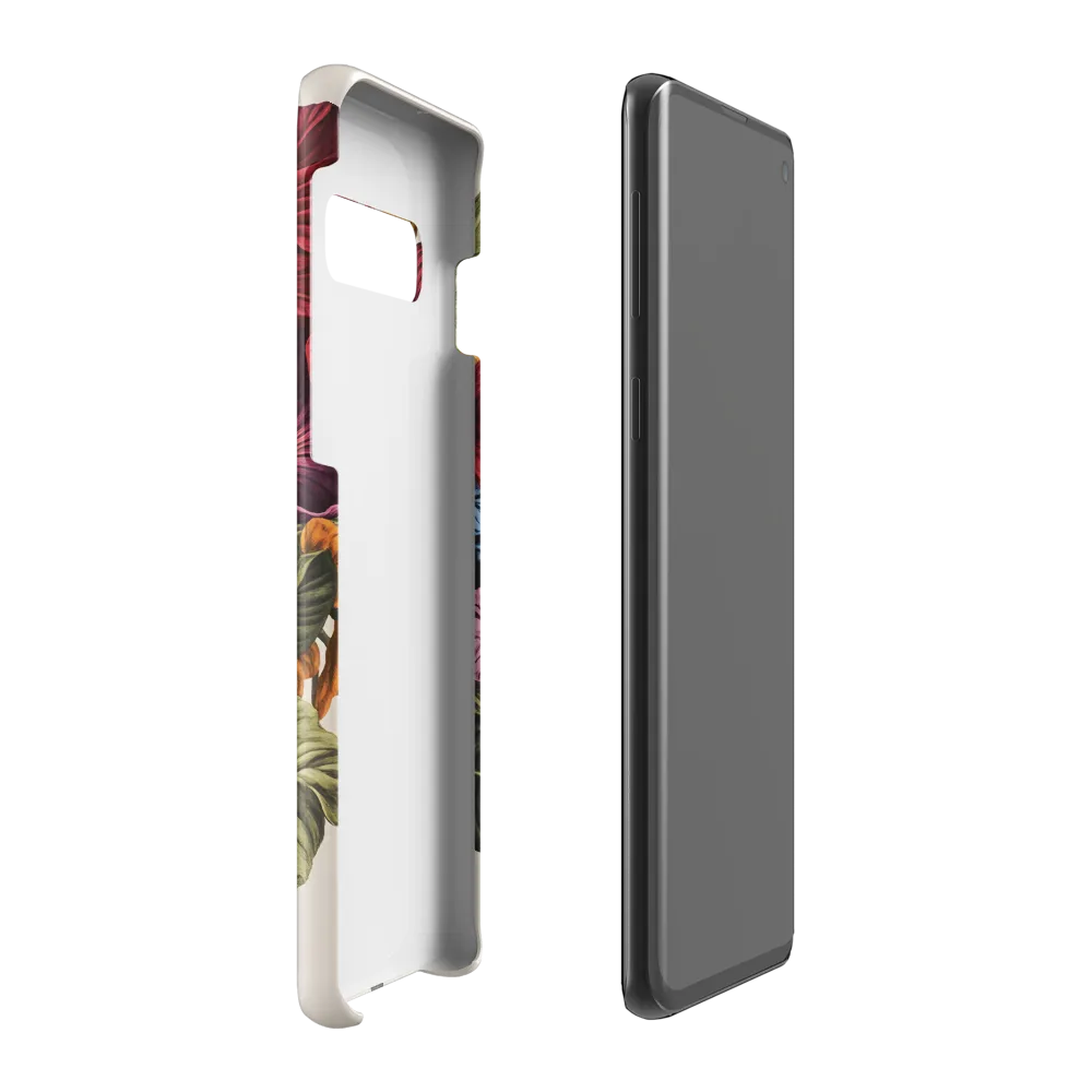 Floral Symphony in Color | Phone Case |  S10 Plus | Snap Case | Glossy