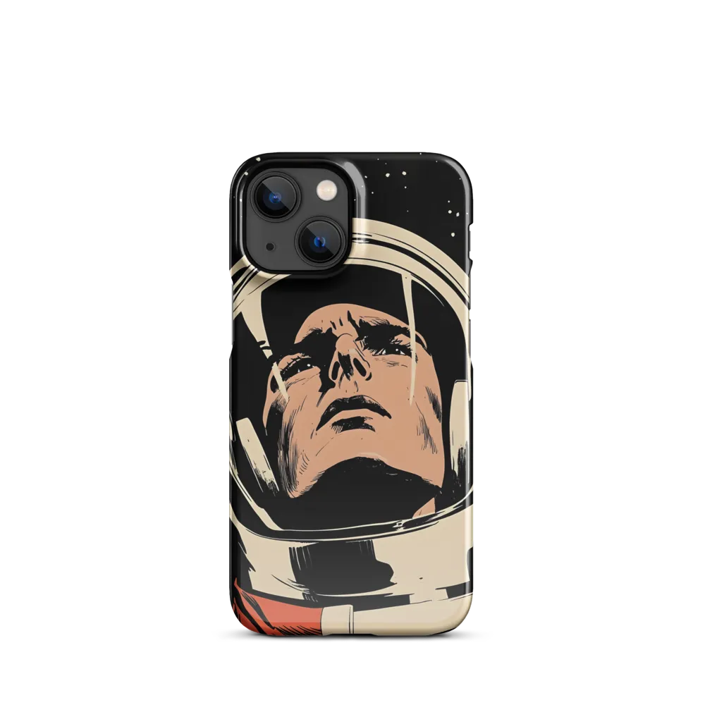 Gaze of the Astronaut | Phone Case |  13 Mini | Snap Case | Glossy