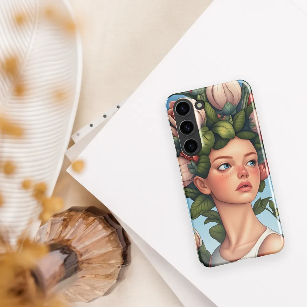 Whispers of Serenity | Phone Case |  S23 | Snap Case | Glossy