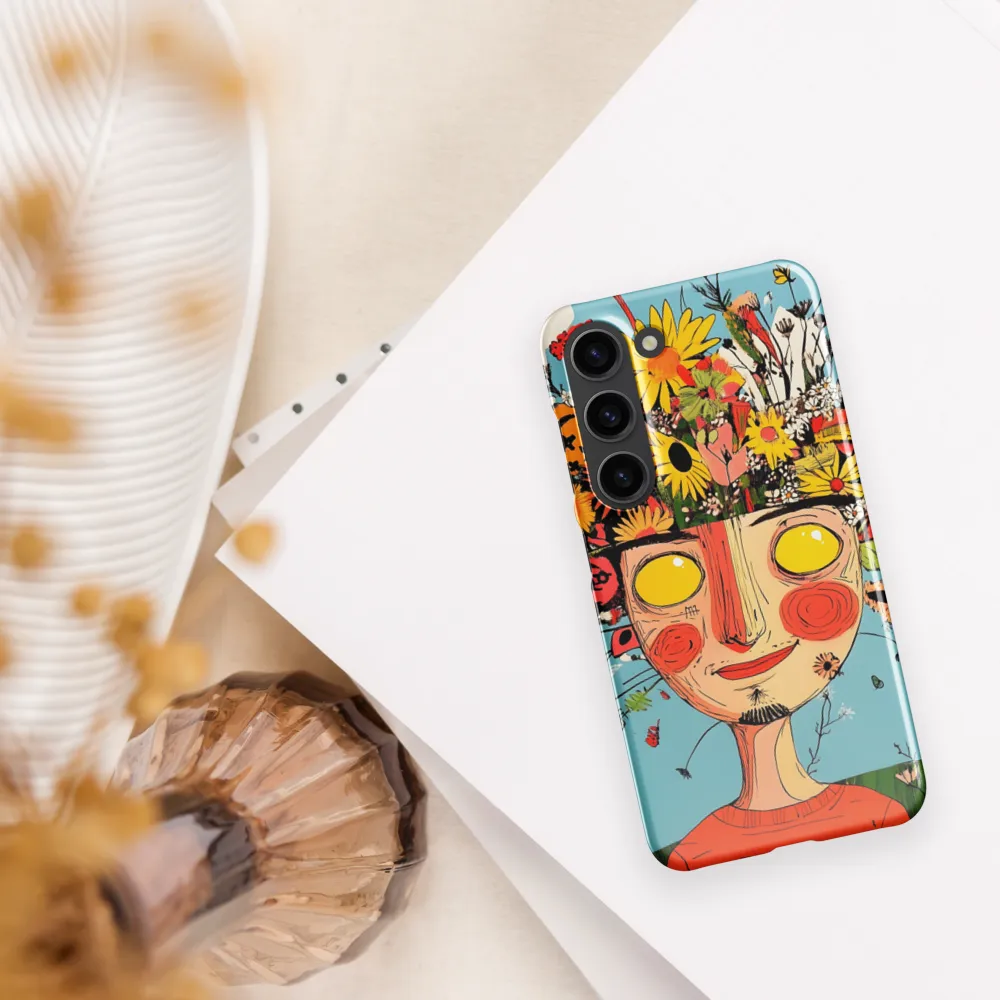 Whimsical Bloom | Phone Case |  S23 | Snap Case | Glossy