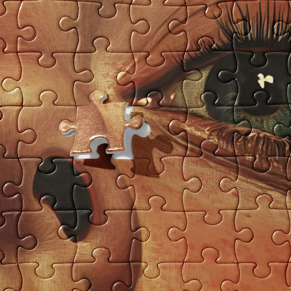 Intense Gaze | Jigsaw Puzzle | 252 pieces