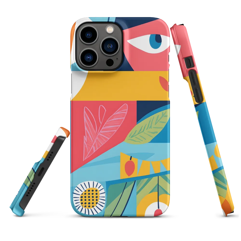 Vibrant Geometric Visage