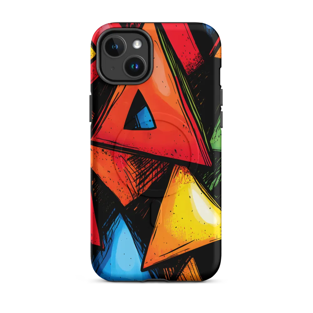 Vibrant Triangles in Abstract Harmony