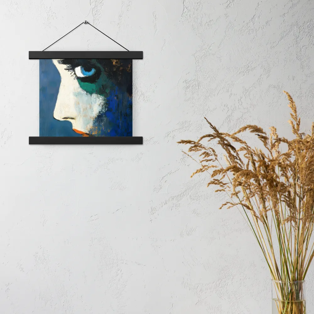 Reflections of Emotion | Poster With Black Wood Hanger | 10″×10″