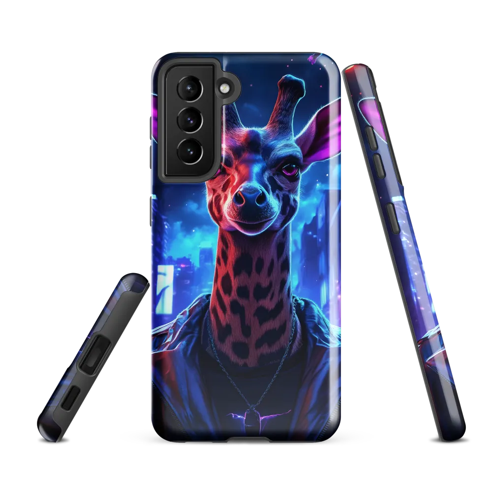 Urban Giraffe: A Neon Fantasy