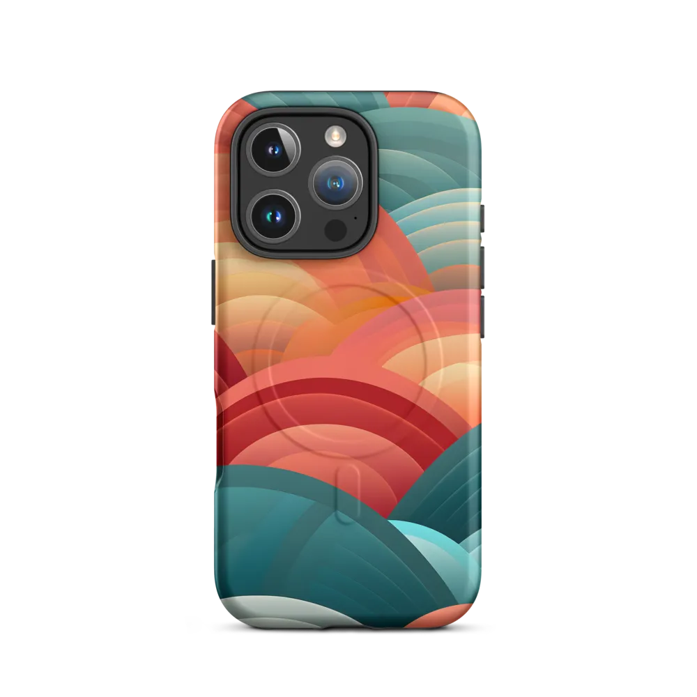 Rhythms of the Waves | Phone Case |  16 Pro | MagSafe® Tough Case | Matte