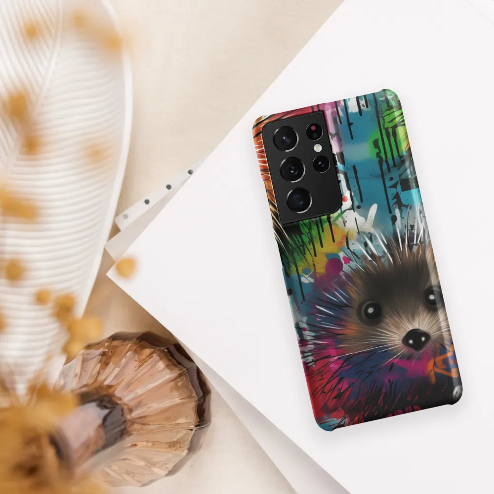 Whimsical Hedgehogs in a Kaleidoscopic Wonderland