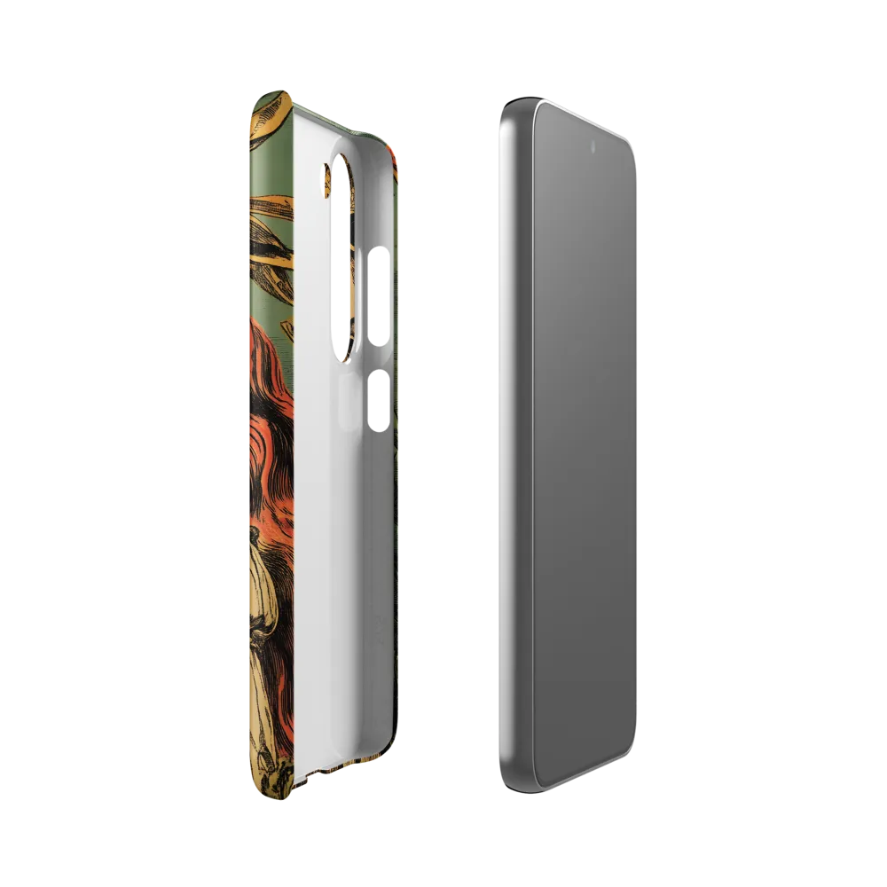 Elegance Beneath the Waves | Phone Case |  S23 | Snap Case | Matte