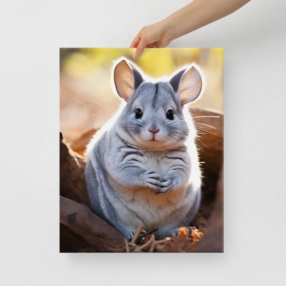 Gentle Whispers of Nature: The Chinchilla