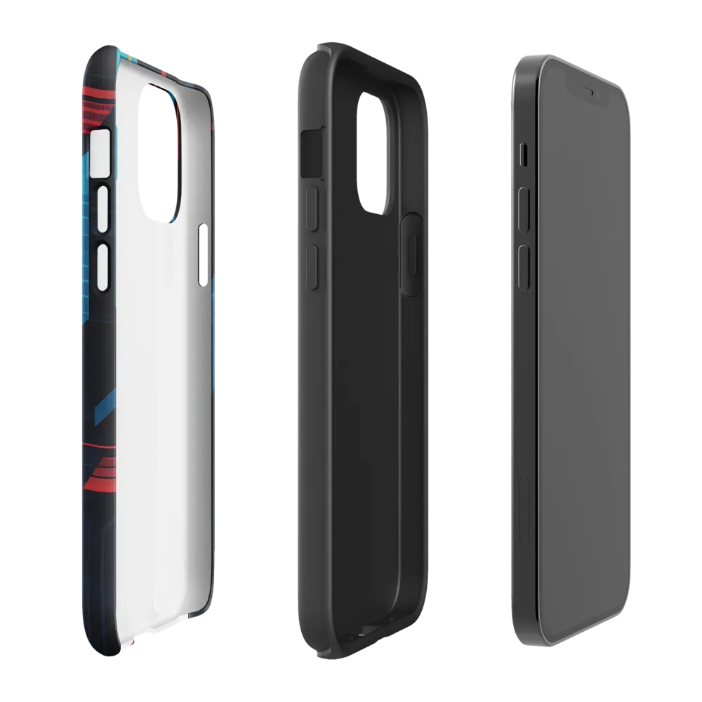 Symphony of Lines | Phone Case |  12 Pro | Tough Case | Matte