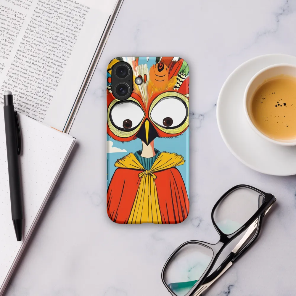 A Whimsical Encounter: The Owl-Human Fusion