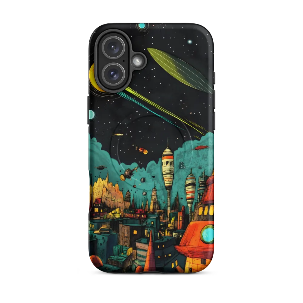 Galactic Cityscape: A Journey Through Imagination
