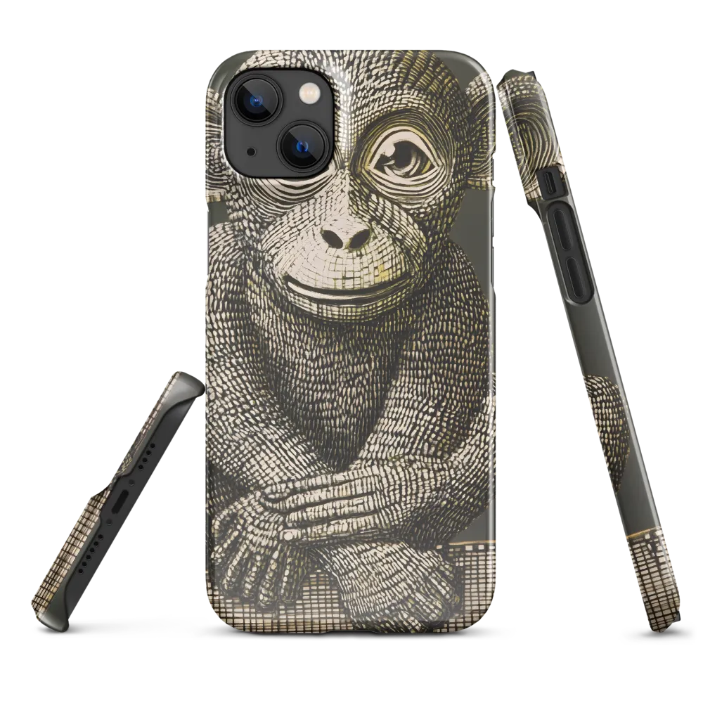 Intricate Primate Portrait