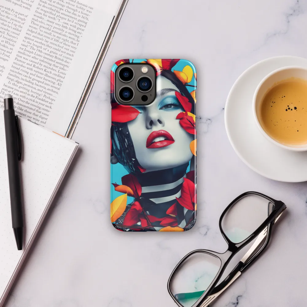 Futuristic Fusion: Nature Meets Technology | Phone Case |  13 Pro Max | Snap Case | Glossy