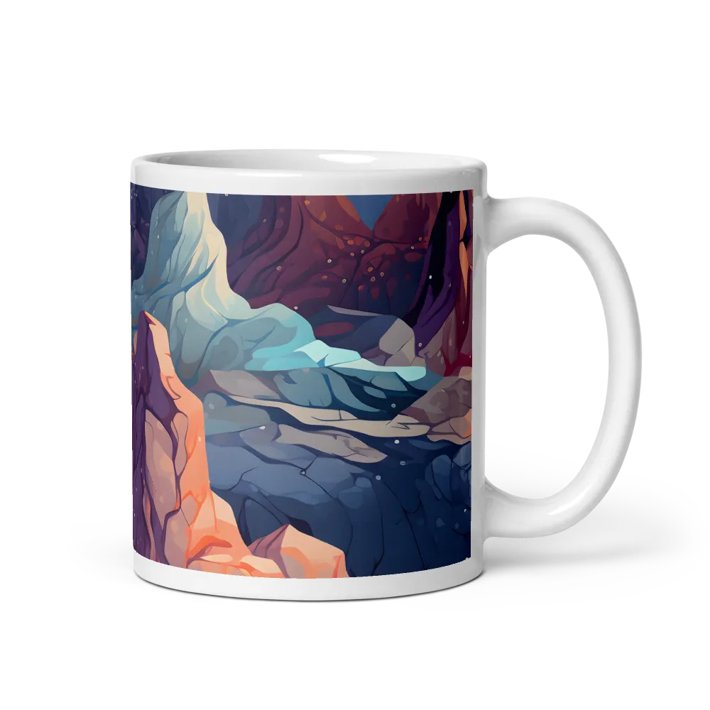 Mystical Peaks of Imagination | Mug with White inside | 11 oz