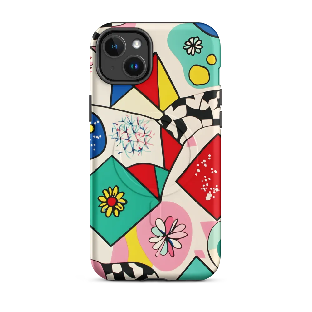 Joyful Geometry: A Playful Dance of Shapes and Colors