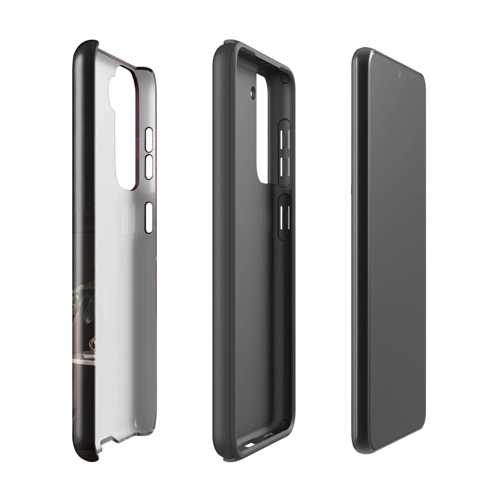 Elegance in Contrast: A Modern Interior Design | Phone Case |  S21 | Tough Case | Glossy