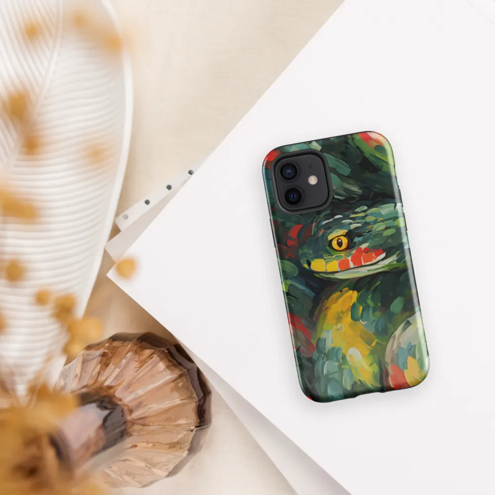 Enigmatic Coils | Phone Case |  12 | Tough Case | Glossy