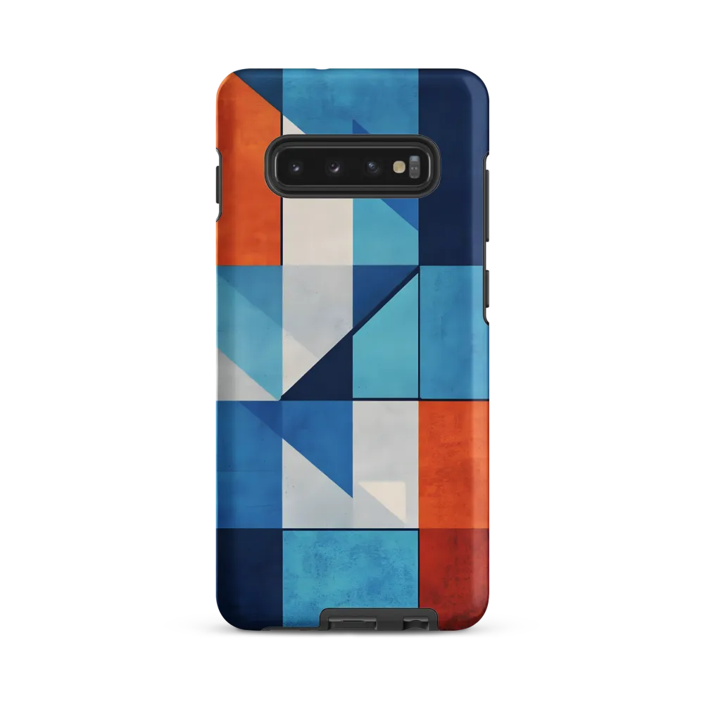 Geometric Harmony in Color | Phone Case |  S10 Plus | Tough Case | Matte