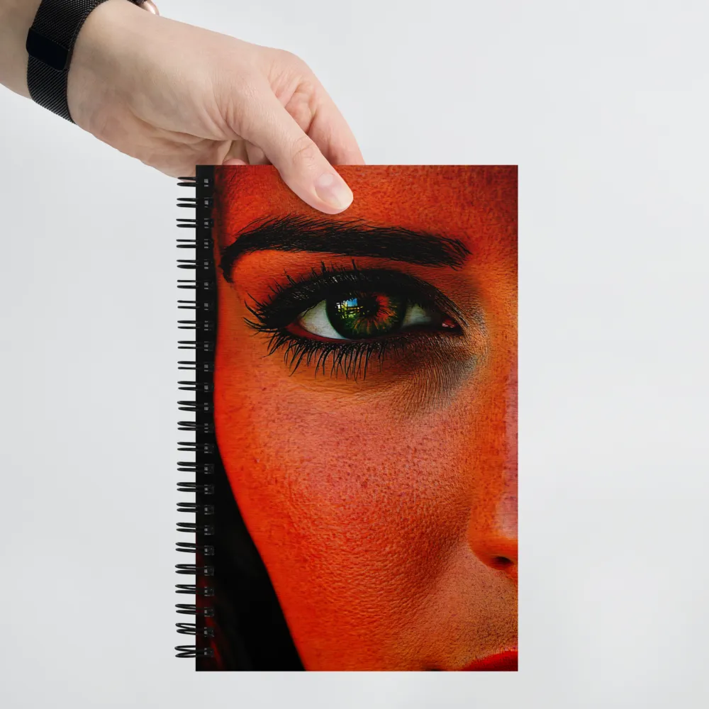 Gaze of Intensity | Spiral Notebook