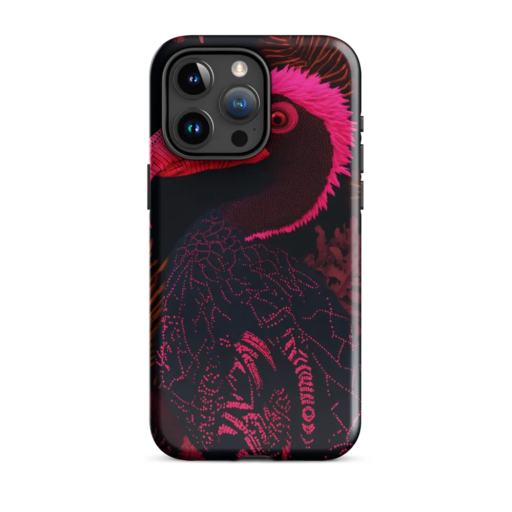 Tropical Echoes: A Modern Avian Portrait
