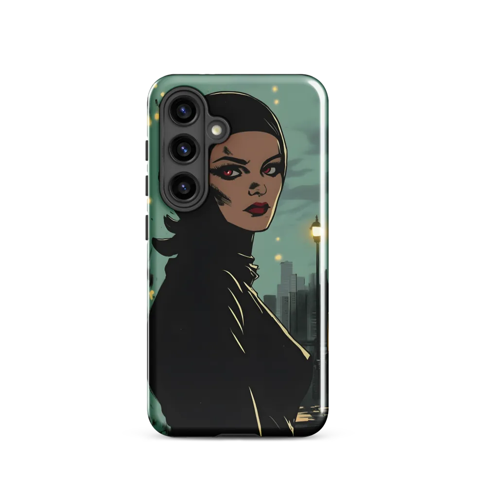 Shadows of Intrigue | Phone Case |  S24 | Tough Case | Glossy