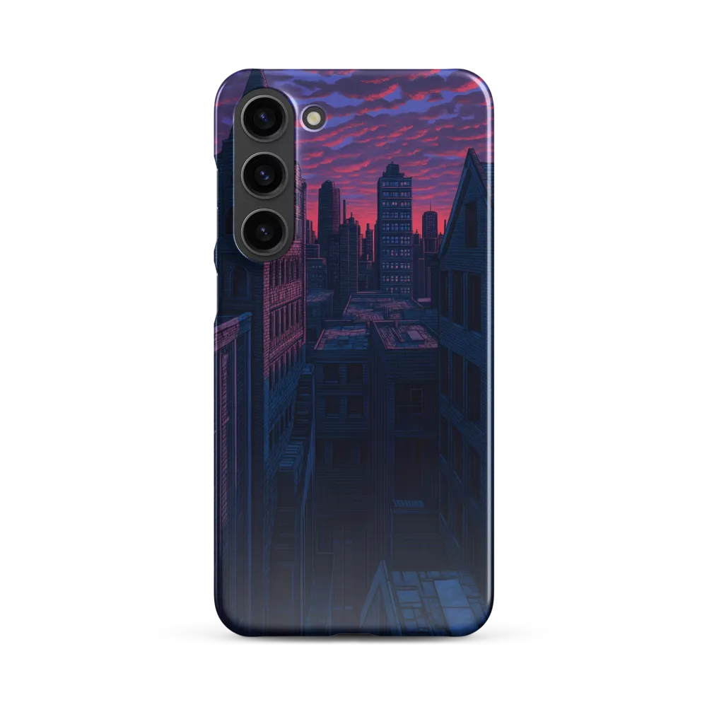 City of Secrets at Dusk | Phone Case |  S23 Plus | Snap Case | Glossy