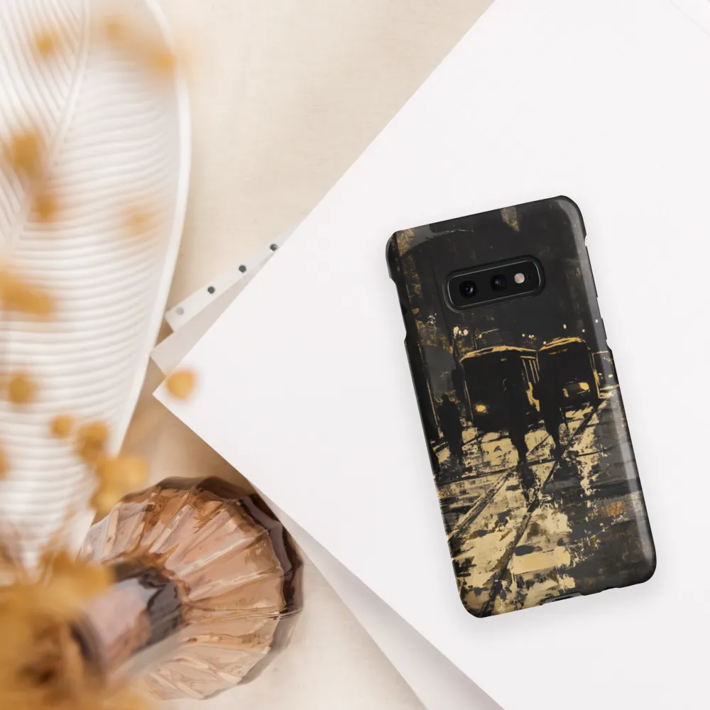Urban Symphony in Shadows | Phone Case |  S10e | Snap Case | Matte