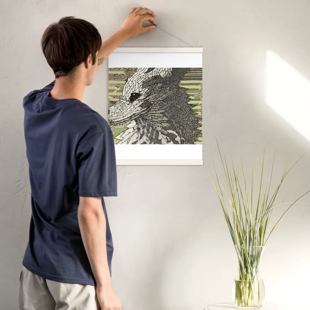 Reflections of the Forest | Poster With White Wood Hanger | 16″×20″