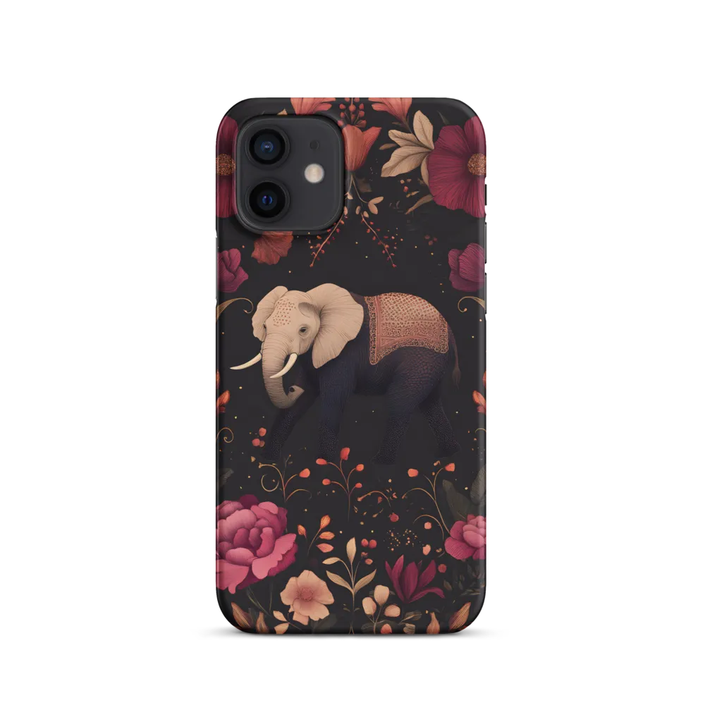 Whispers of the Wild: Elephants and Blooms
