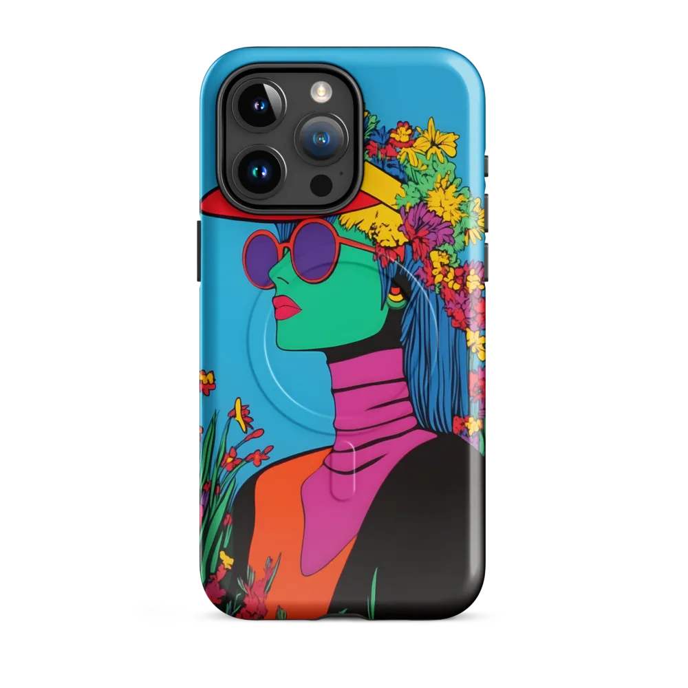 Botanical Elegance | Phone Case |  15 Pro Max | MagSafe® Tough Case | Glossy